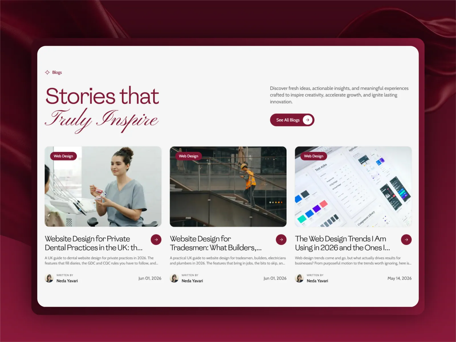 The Proxima journal, with articles on web design